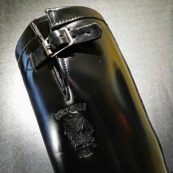 Chippewa 17“ Steel Toed Polished Motorcycle Boots - Picture 5 of 8